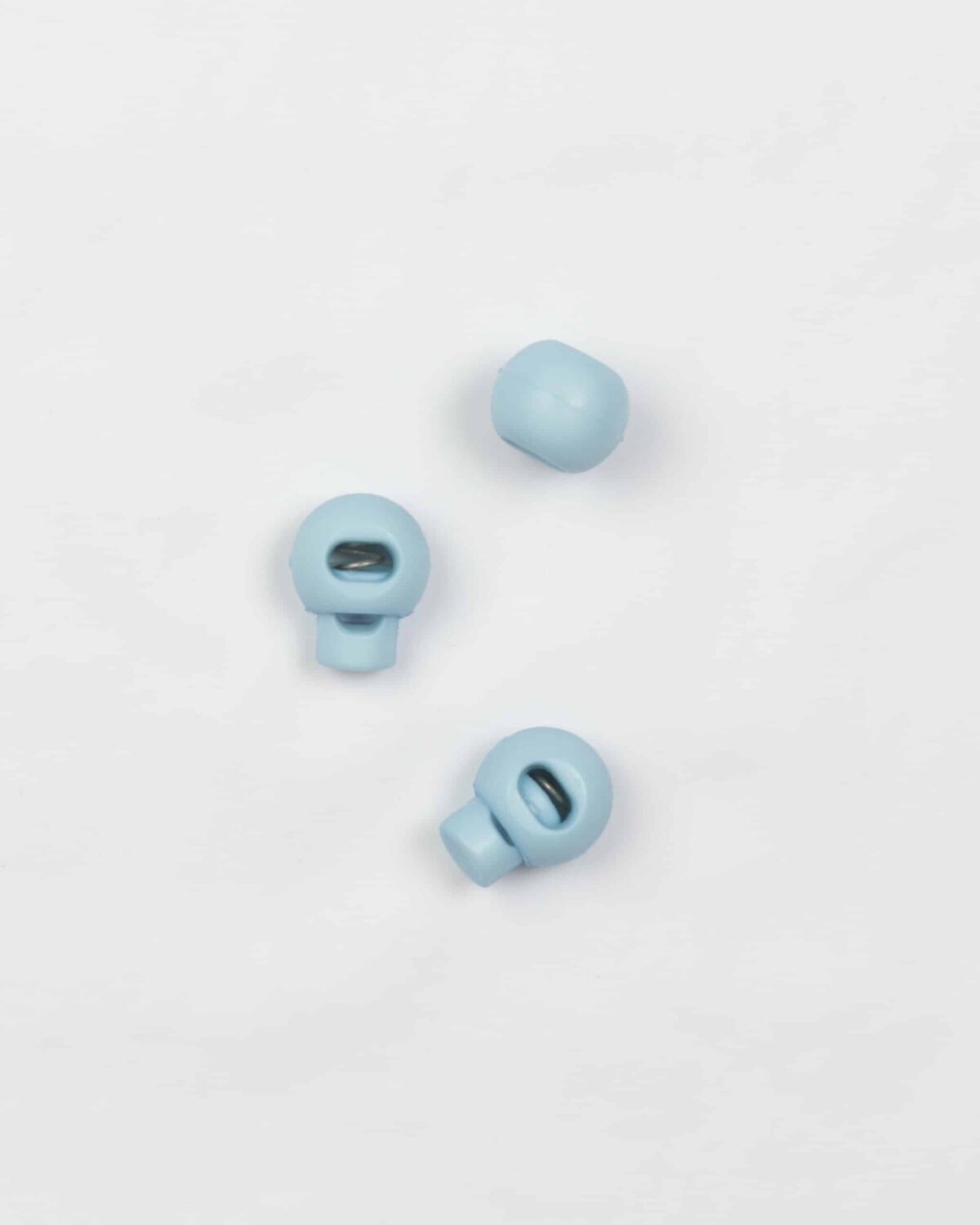Lyseblå, 6x8 mm - snorestopper, enkelt