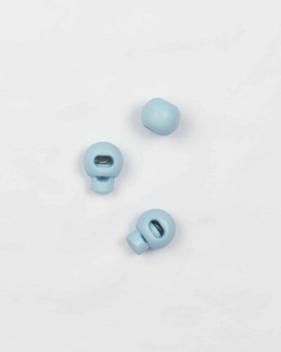 Lyseblå, 6x8 mm - snorestopper, enkelt