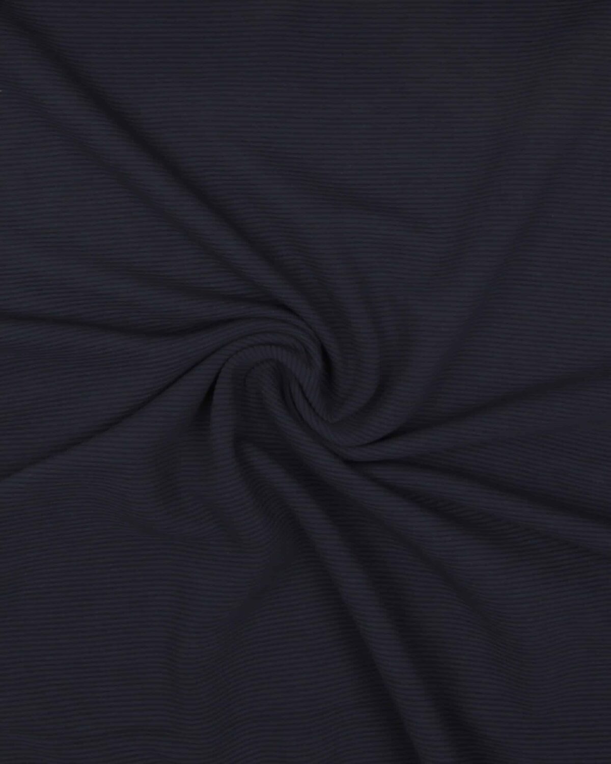 Mørkeblå - Riflet jersey