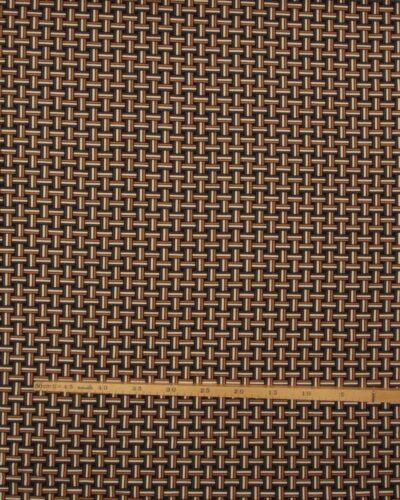 Bengalin - Flet i sort/karry/creme/brun