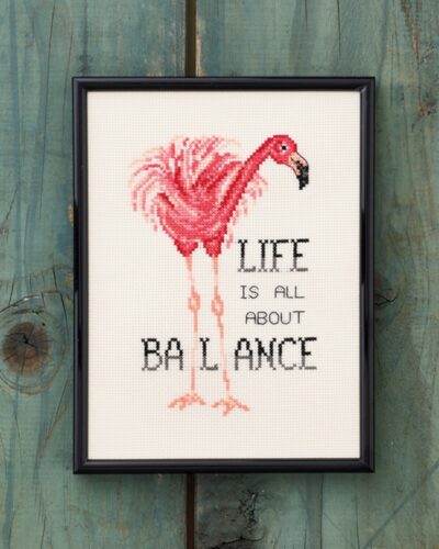 Life is all about balance - 18x24 cm