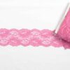 Elastisk blonde, pink - 90 mm