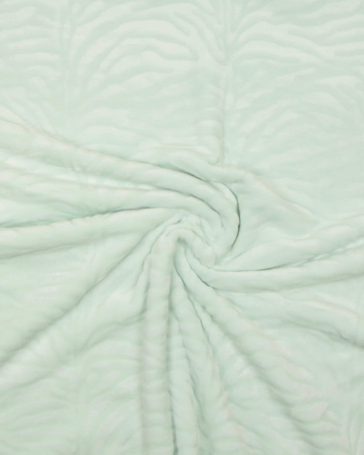 Mintgrøn med mønster - Microfleece - Image 2