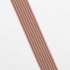 Grå/lys orange - 40 mm blød elastik