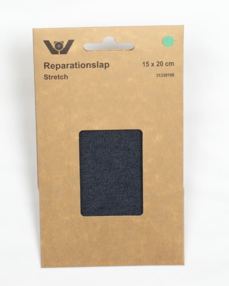 Jeans m. strecth, 15x20 cm - Stryge reparationslap