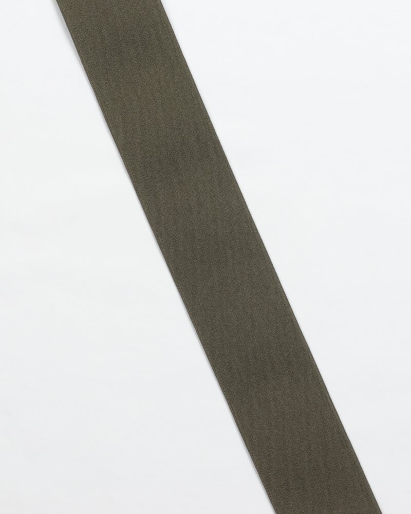 Armygrøn - 40 mm blød elastik -