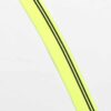 Neongul m. sort - 30 mm blød elastik