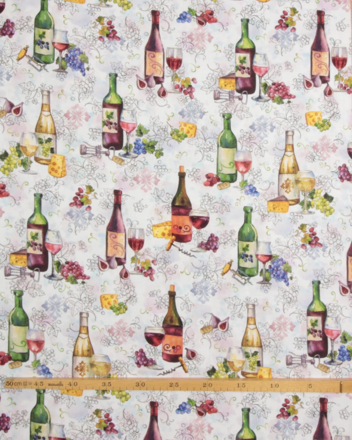 Wine Club, vin i flaske og glas - Patchwork - Image 3