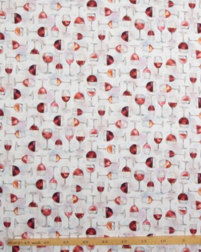 Wine Club, vin i glas - Patchwork