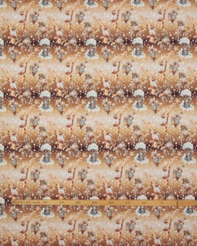 Dyr hygger sig i sneen - Jersey