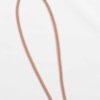 Blå/orange/rød - 4 mm anoraksnor