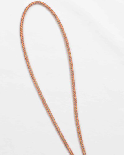 Blå/orange/rød - 4 mm anoraksnor