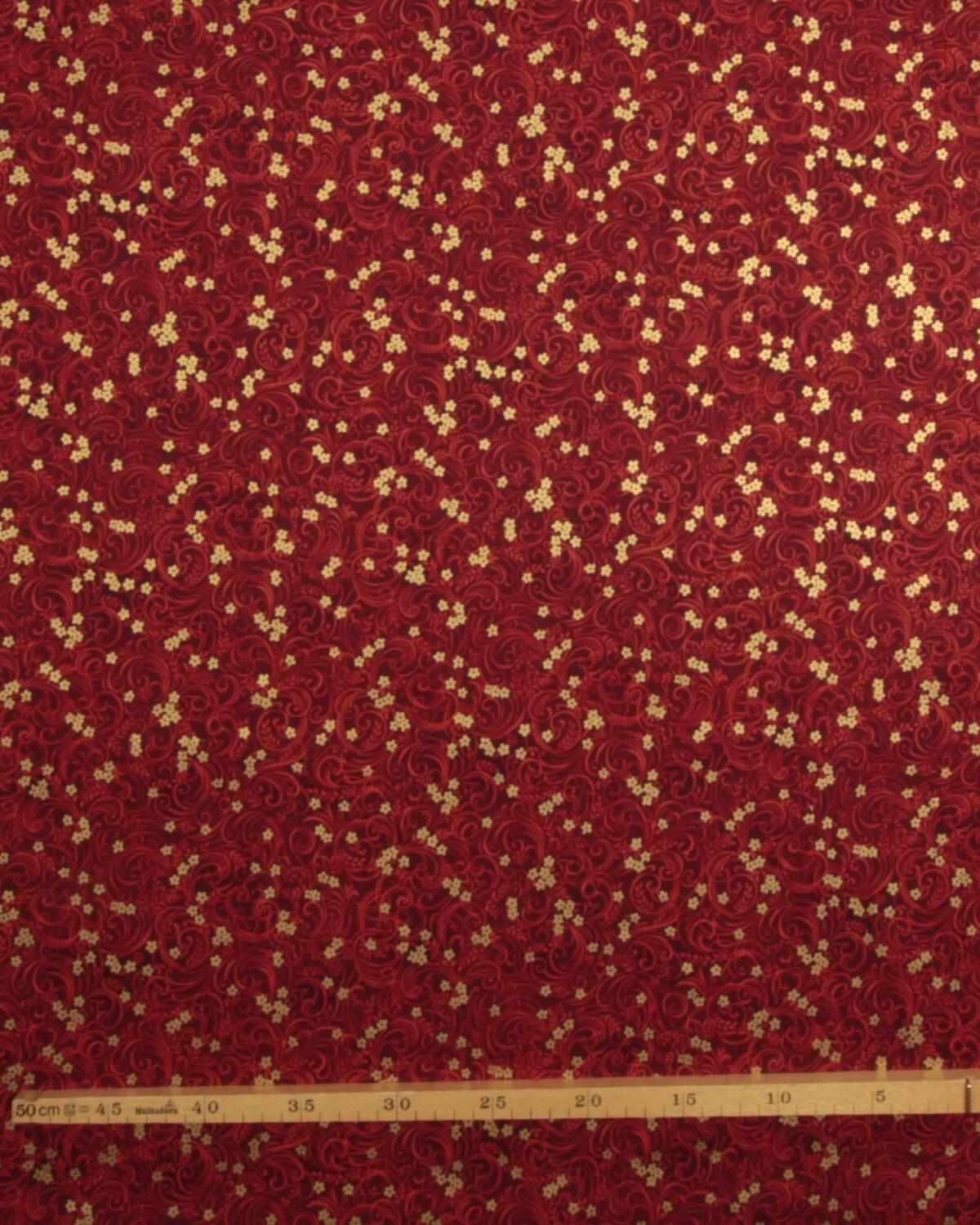 Poppy Hill, rød med guld - Patchwork - Billede 3