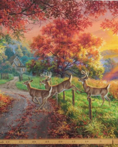 Dyr i flugt, et motiv - Patchwork rapport