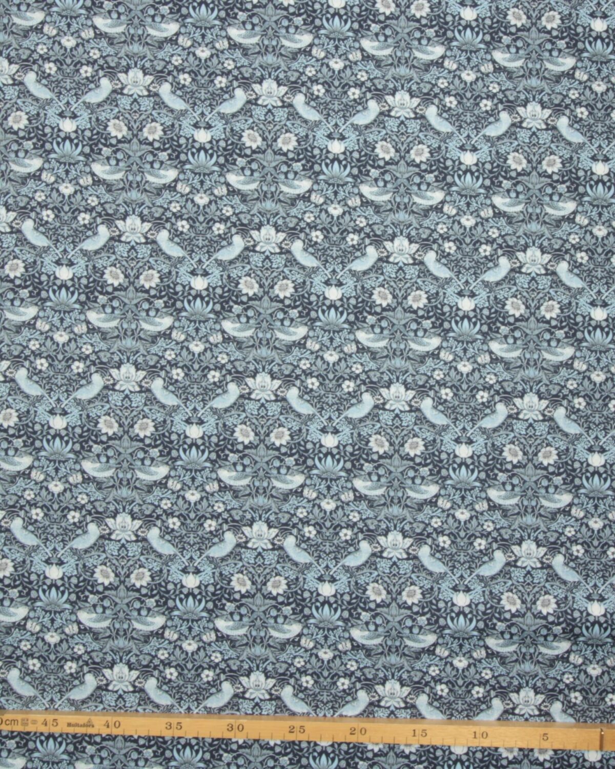 Mini Strawberry Thief, blå - William Morris - Billede 3