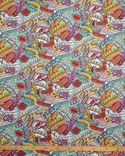 Tekst med syudtryk - Patchwork