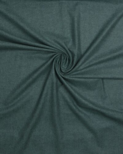 Skjorte flannel, meleret petrol - Bomuld