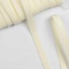 Strop elastik, cremefarvet - 12 mm