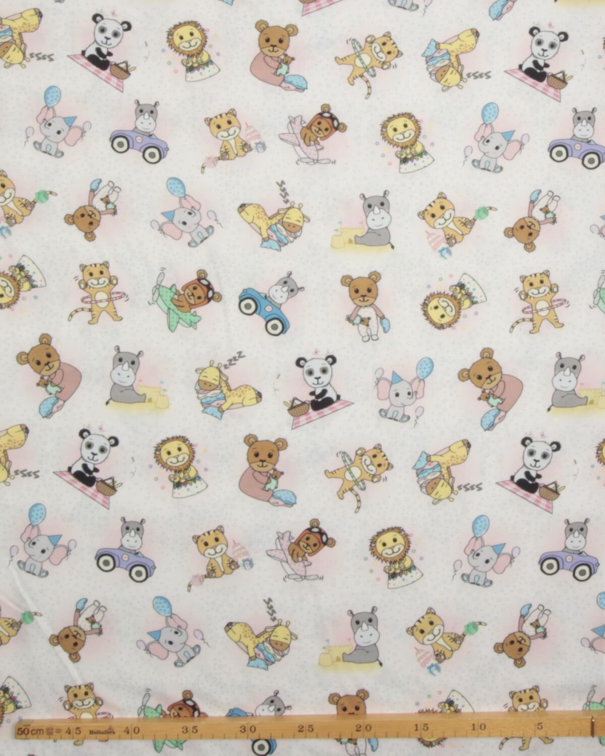 Vilde dyreunger der leger - Patchwork - Billede 3
