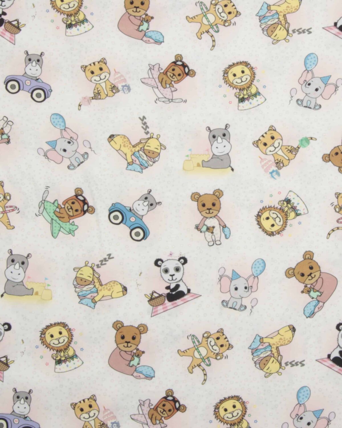 Vilde dyreunger der leger - Patchwork - Billede 2