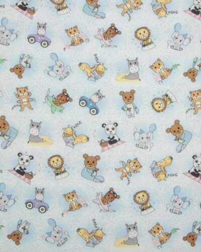 Vilde dyreunger der leger - Patchwork