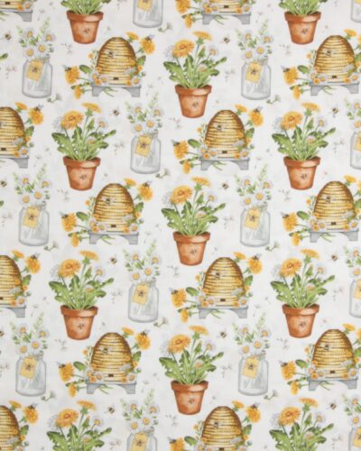 Bier, bistader og blomster - Patchwork