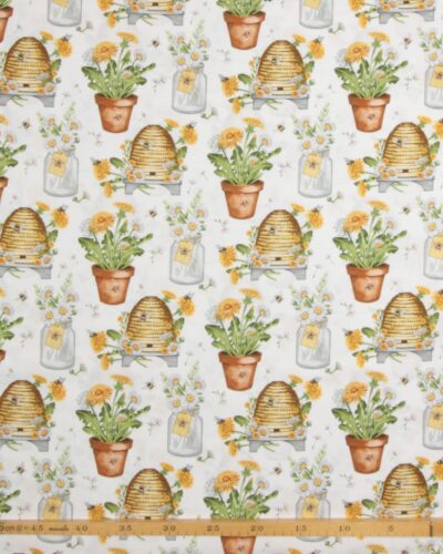 Bier, bistader og blomster - Patchwork