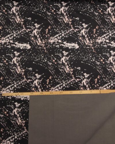 Sart lyserød på sort - Softshell 7 Sart lyserød på sort - Softshell