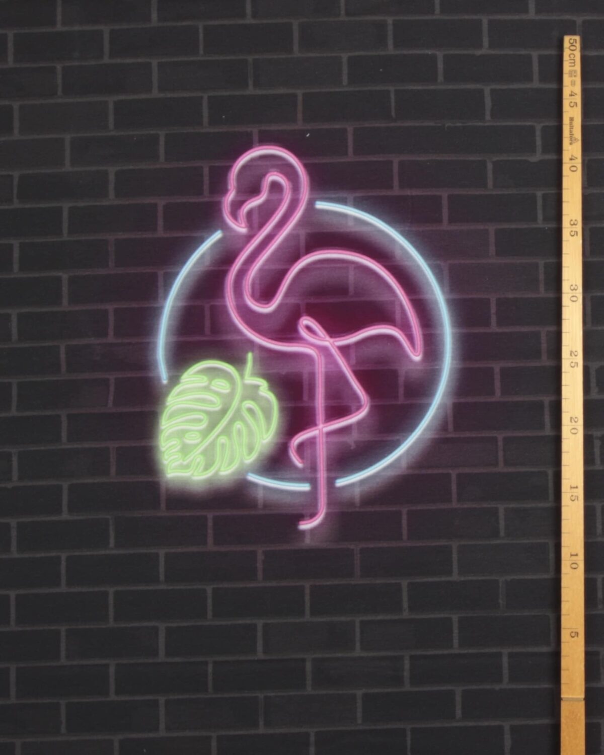 "Glow", Flamingo - French Terry (8) - Billede 3