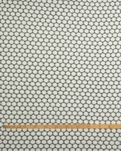 Cirklemønster, koksgrå/hvid - Strik 7 Cirklemønster, koksgrå/hvid - Strik