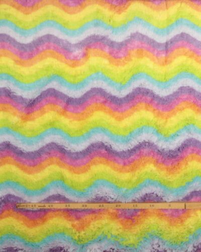 Fake fur - Multifarvet