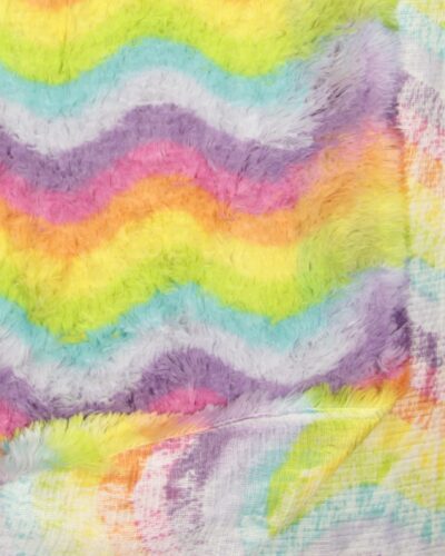 Fake fur - Multifarvet