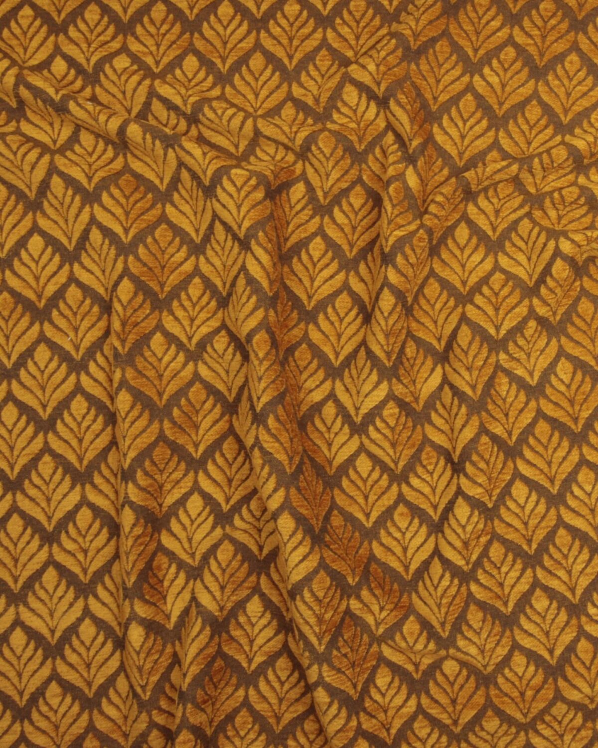 Orangegule ornamenter - Møbel/gardinstof - Billede 3