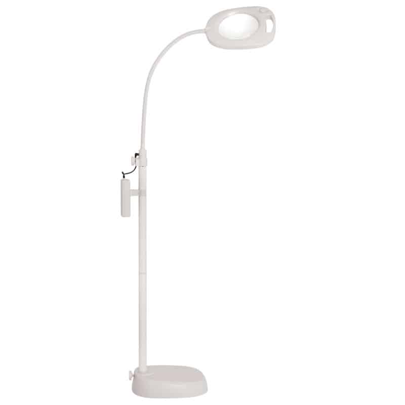 3 i en lampe, LED med lup - Prym