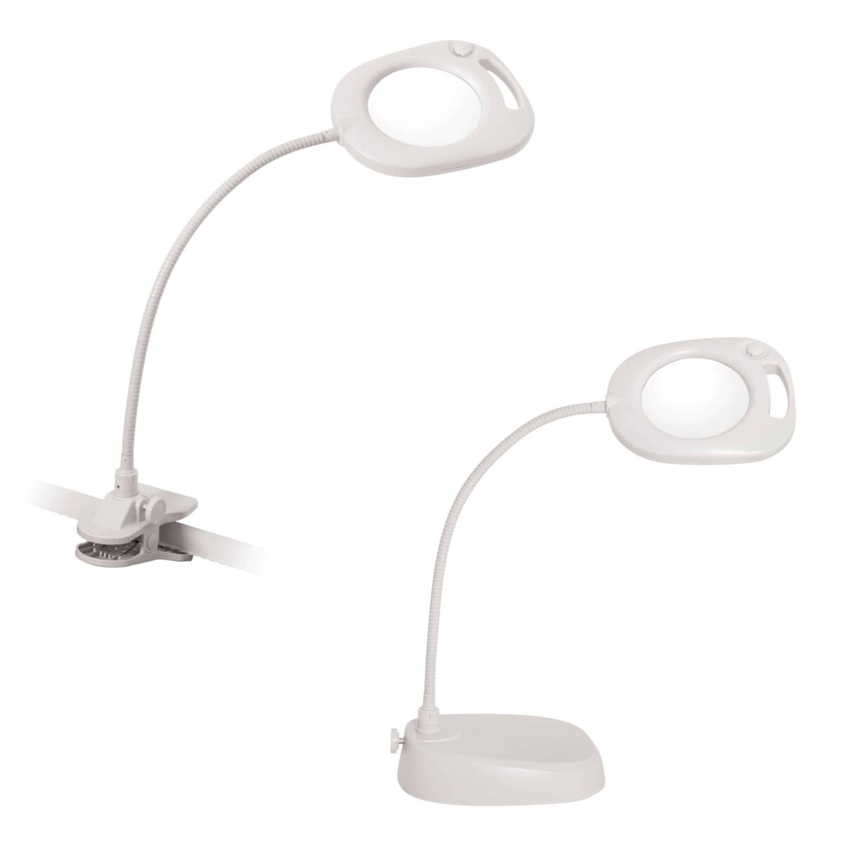 3 i en lampe, LED med lup - Billede 3