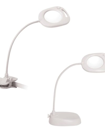 3 i en lampe, LED med lup