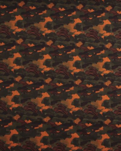 Camouflage, army/orange - Jersey