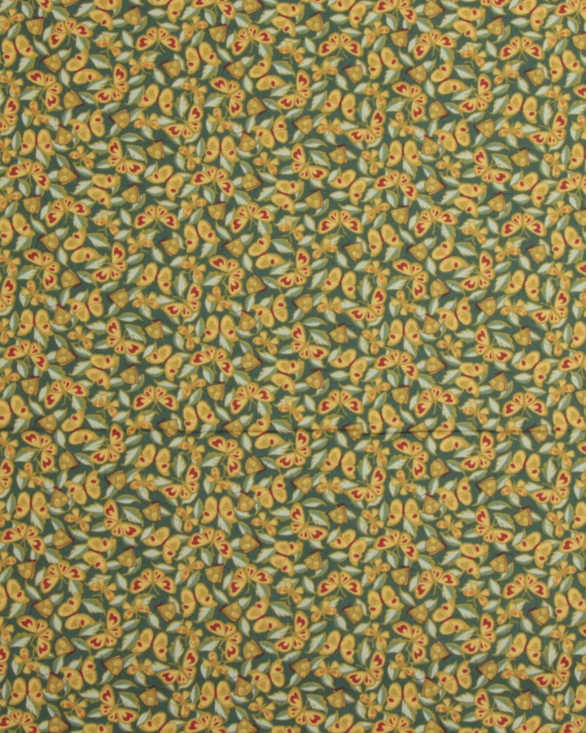 Back & Forth, sommerfugle på grøn - Patchwork - Billede 2