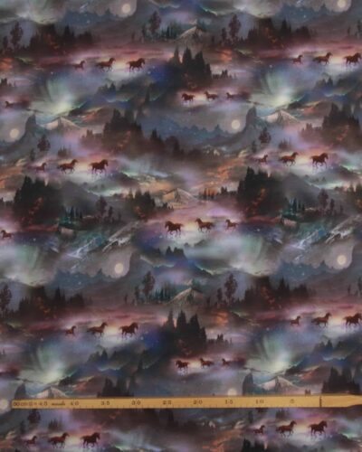 Heste i bjerge - French Terry