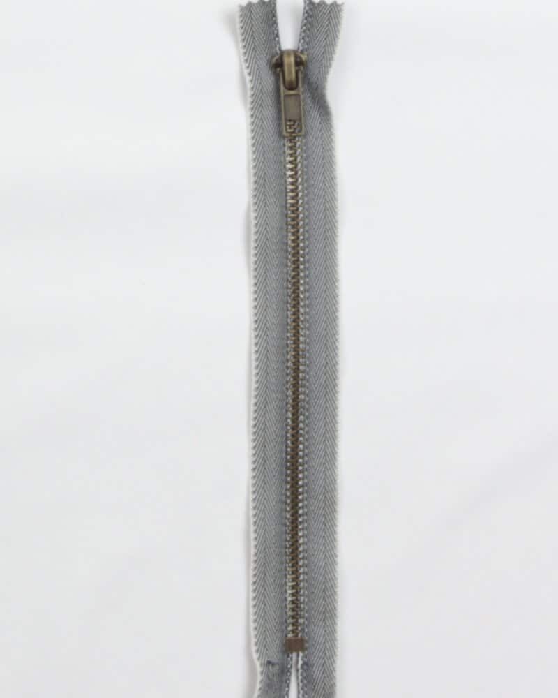 Bukselynlås, jeans - Metal (8 - 20 cm)