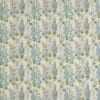 Blue Collection, hvid m. lys blå blomst (Sanderson) - Patchwork