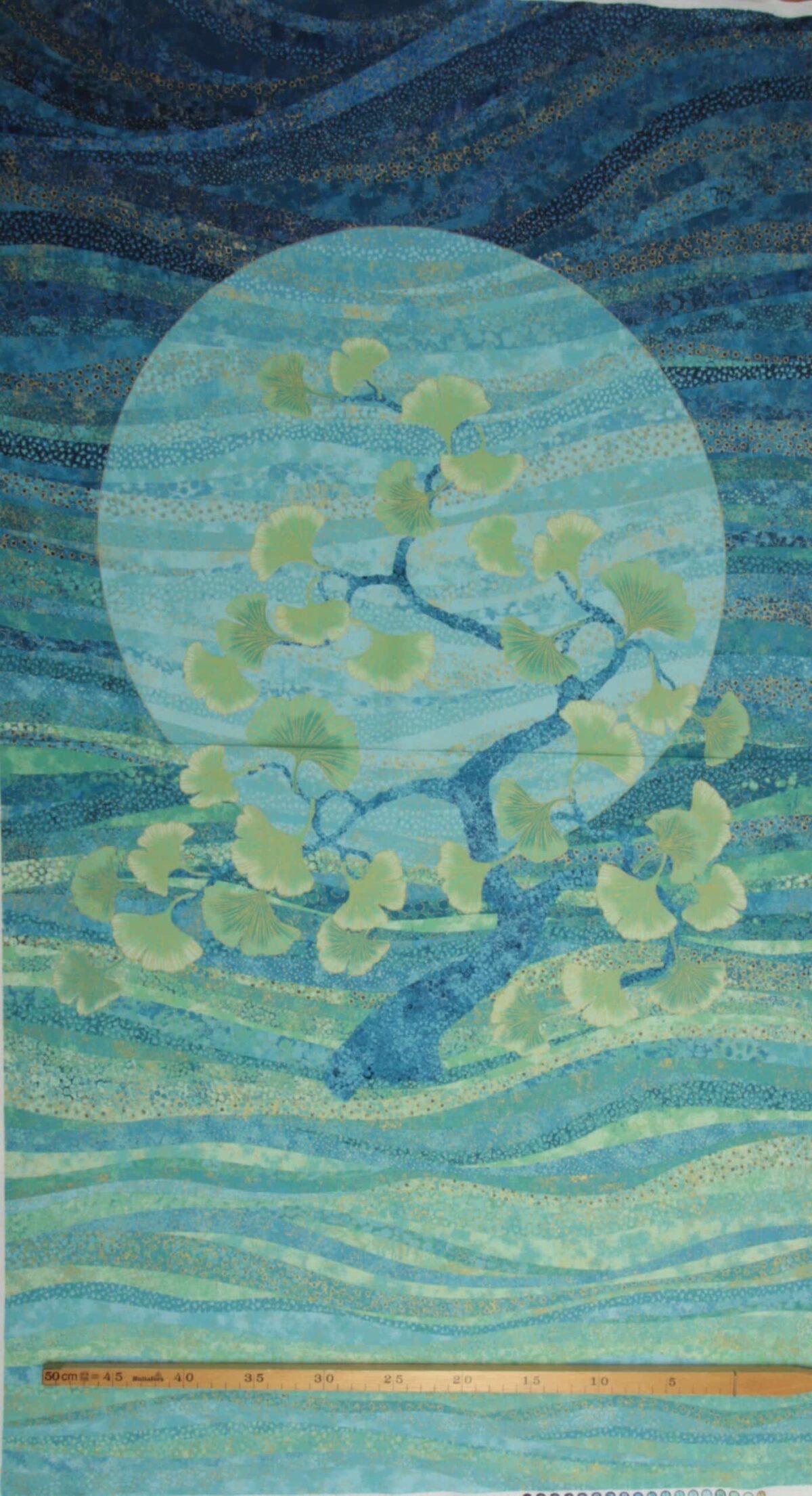 Ginkgo Garden - Patchwork panel - Billede 4