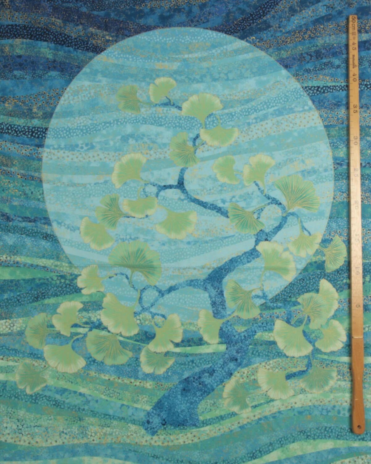 Ginkgo Garden - Patchwork panel - Billede 3