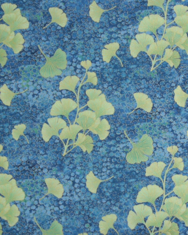 Ginkgo Garden, ginkgo blade - Patchwork