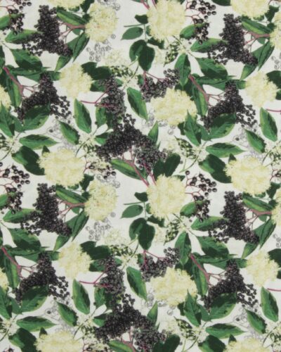 Hyldebær og hyldebærblomster - Patchwork