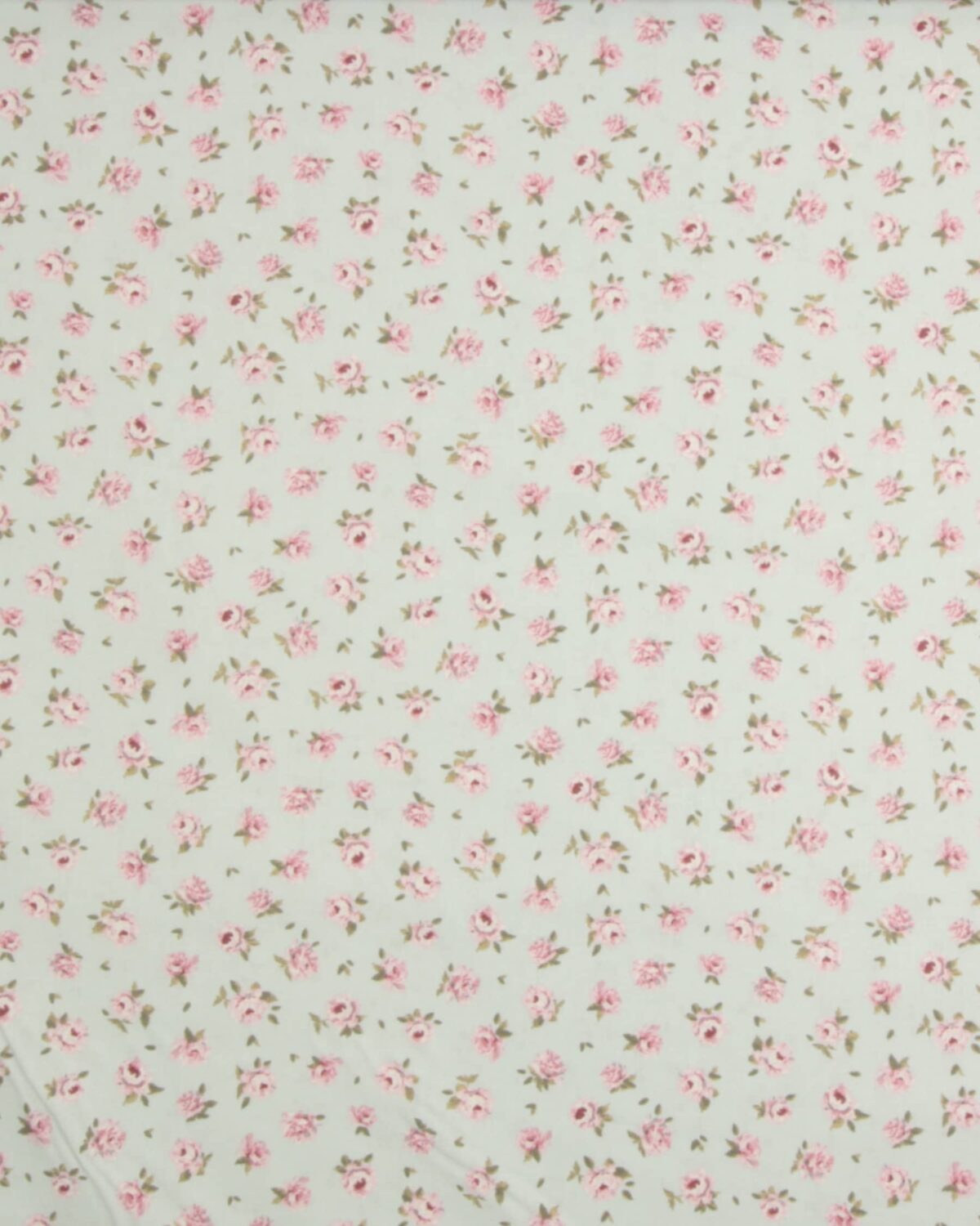 Lyseblå med små blomster - Boligtekstil