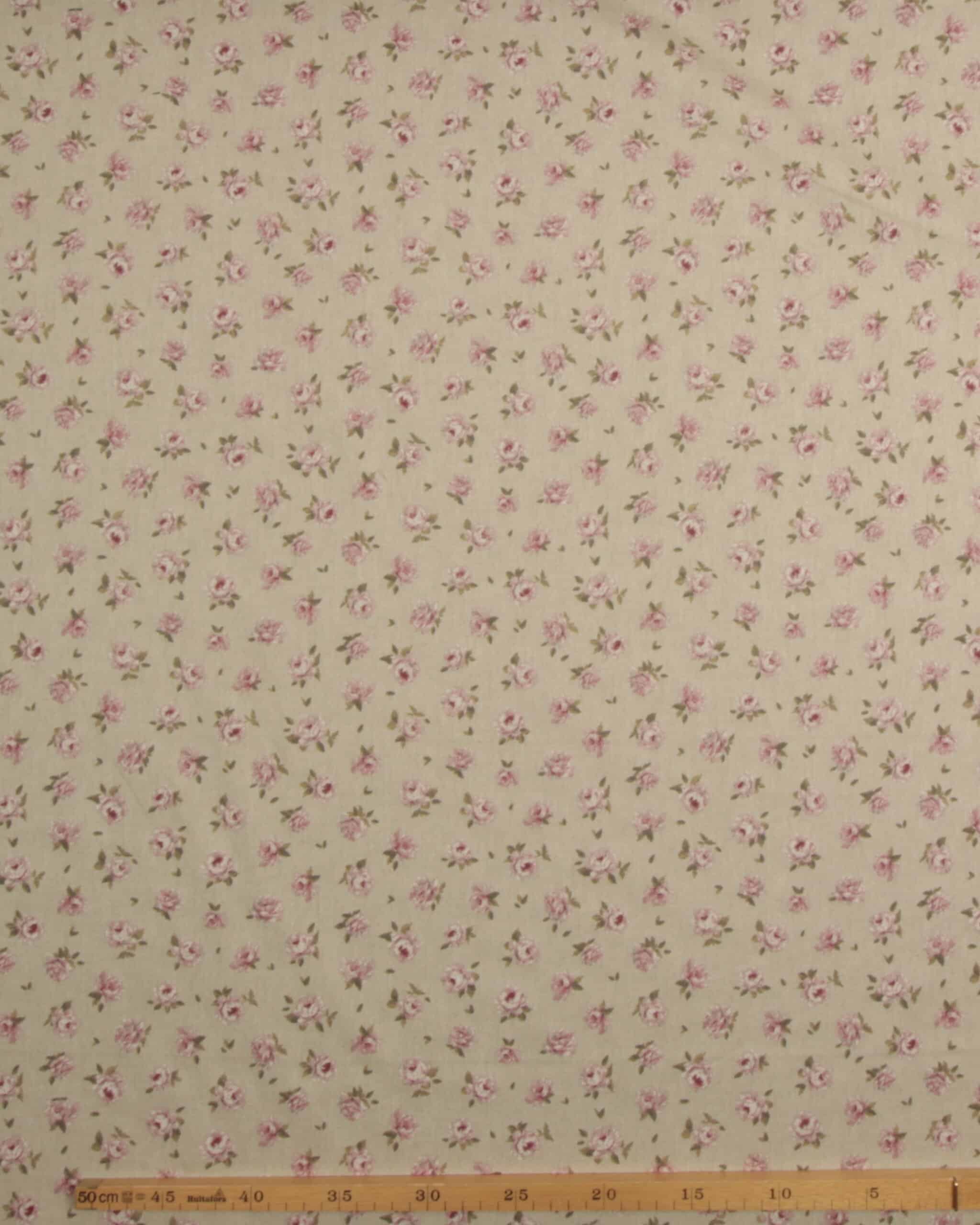 Naturfarvet med små blomster - Boligtekstil 5 Naturfarvet med små blomster - Boligtekstil - Billede 3