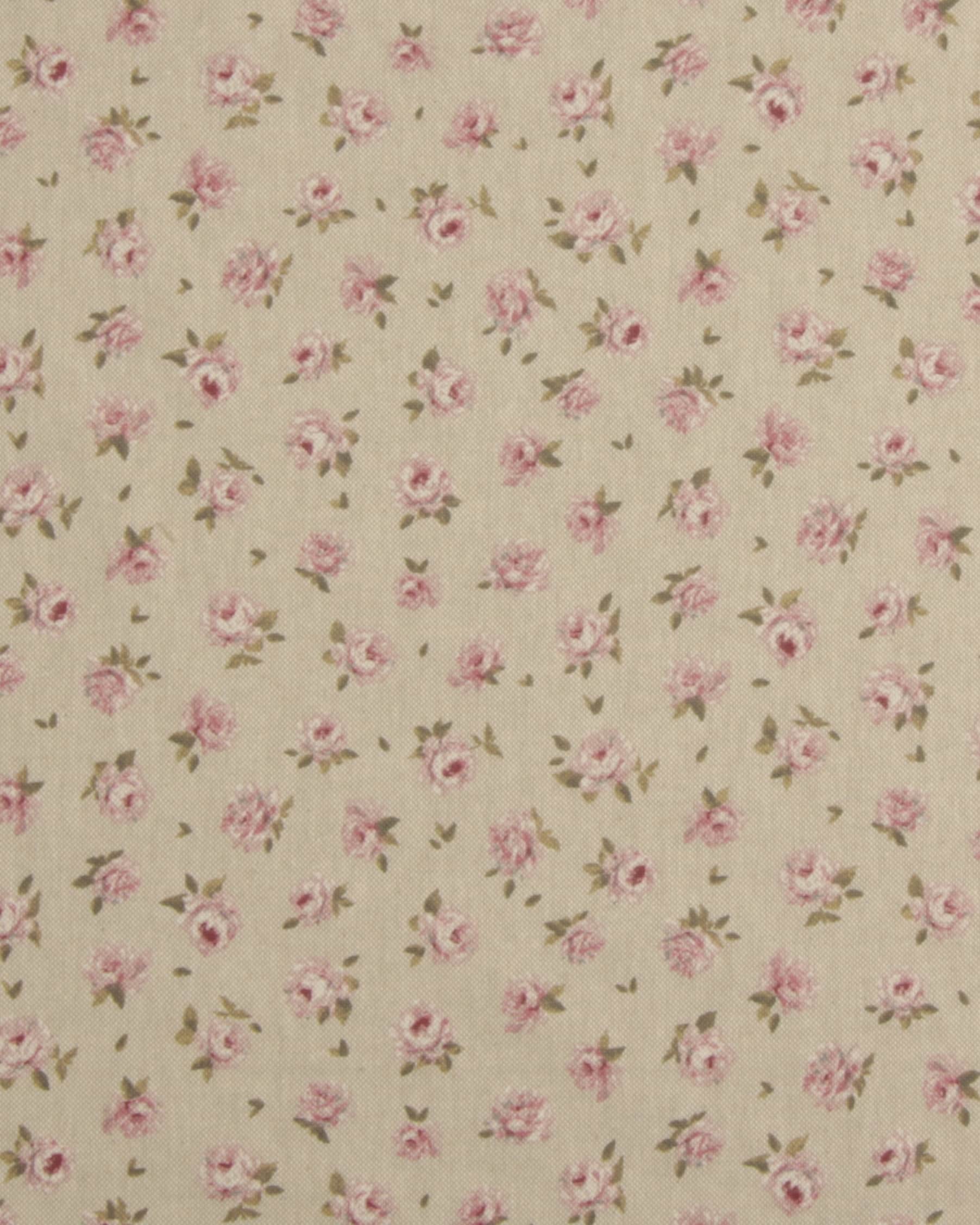 Naturfarvet med små blomster - Boligtekstil 4 Naturfarvet med små blomster - Boligtekstil - Billede 2