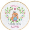 Owl you need is love - 20 cm Ø -