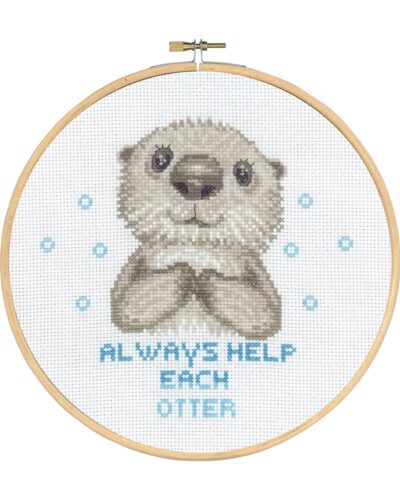 Always help each otter - 20 cm Ø